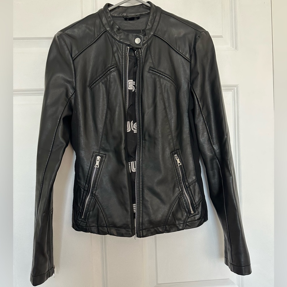 GUESS leather jacket - S